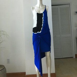 NWT Dress Asymmetrical hem, Sz S.  Kulani